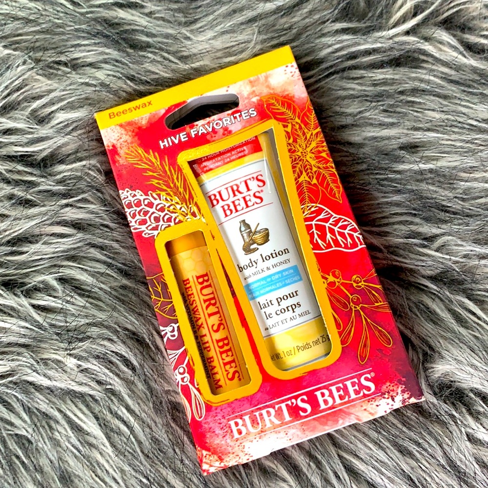 FREE Burt’s Bees Lip Balm set - Free with bundles